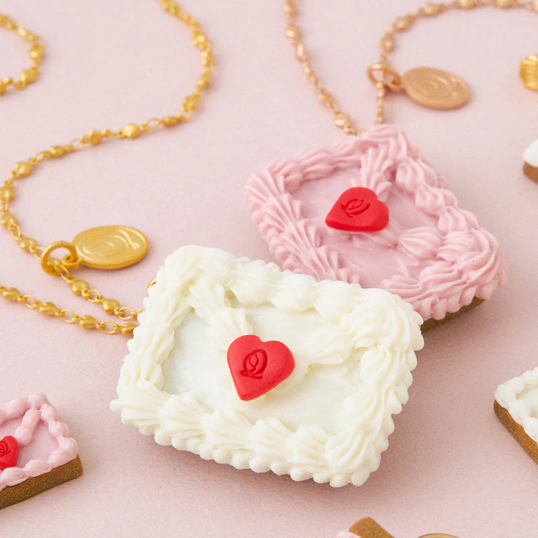 Love Letter Cake Necklace