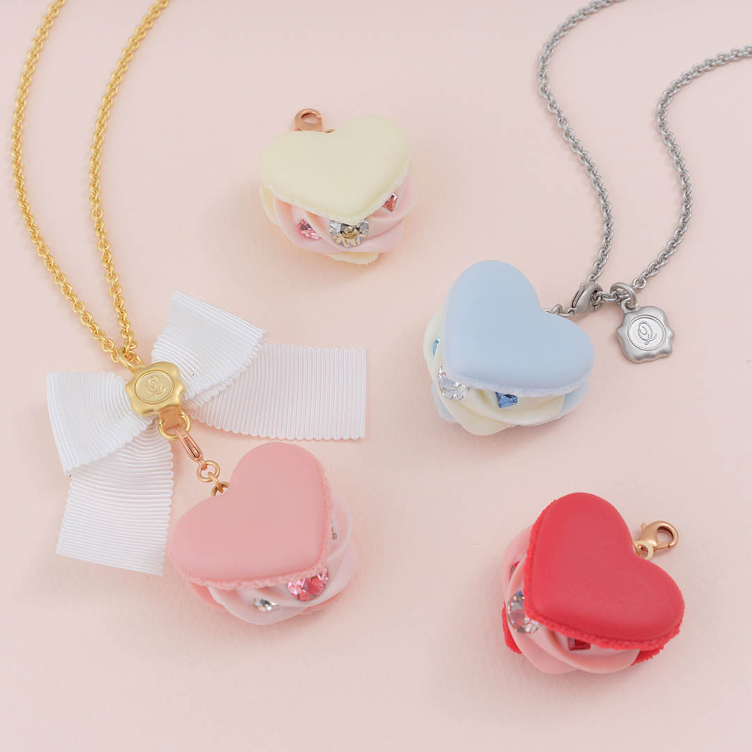 Love Heart Macaron Charm