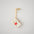 Love Letter Cake Earring Pierced (Single)