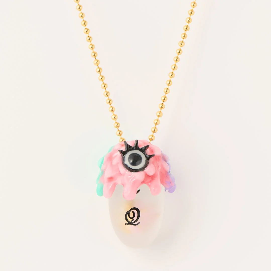 Trick Ghost “Melty Monster” Necklace Set