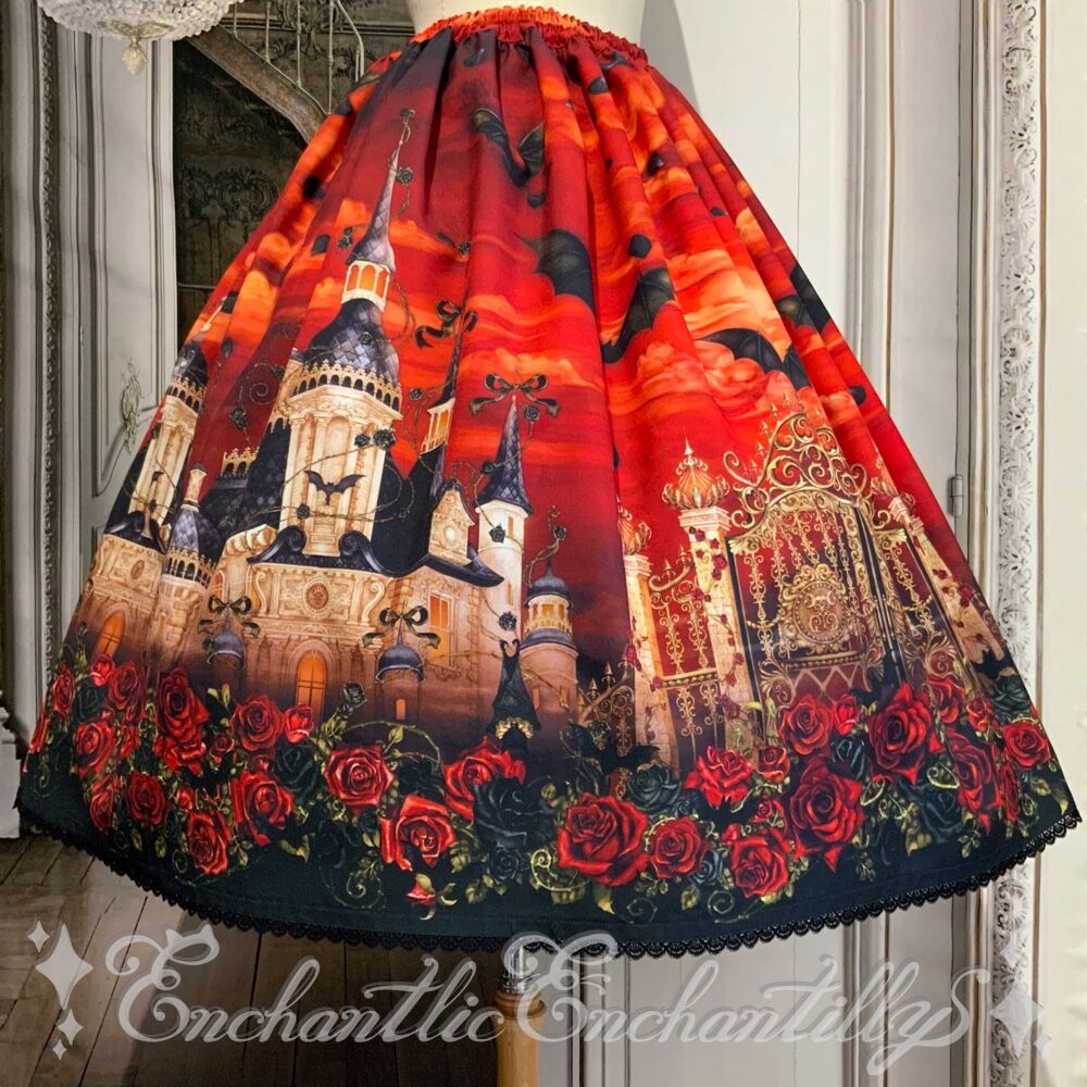 Phantom Rose Castle ~Invitation from Duke Bat~ Skirt