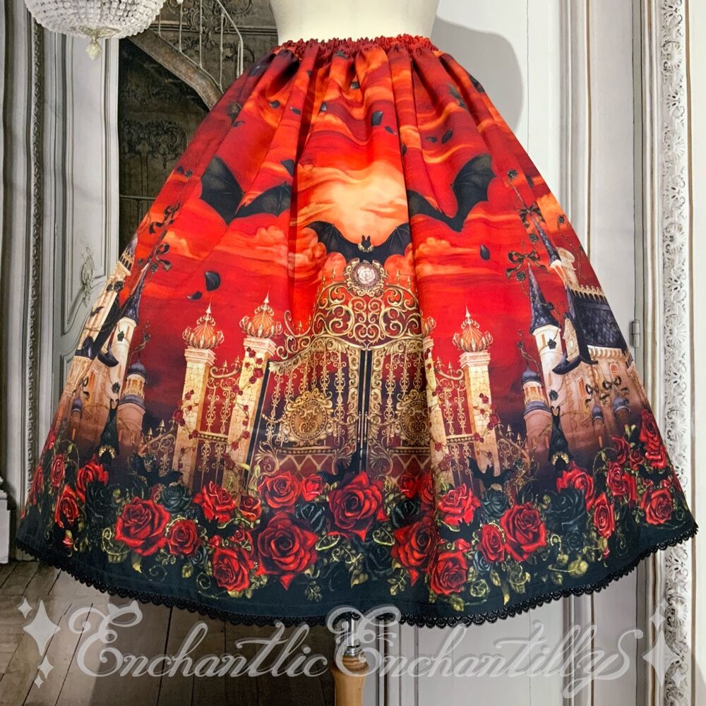 Phantom Rose Castle ~Invitation from Duke Bat~ Skirt