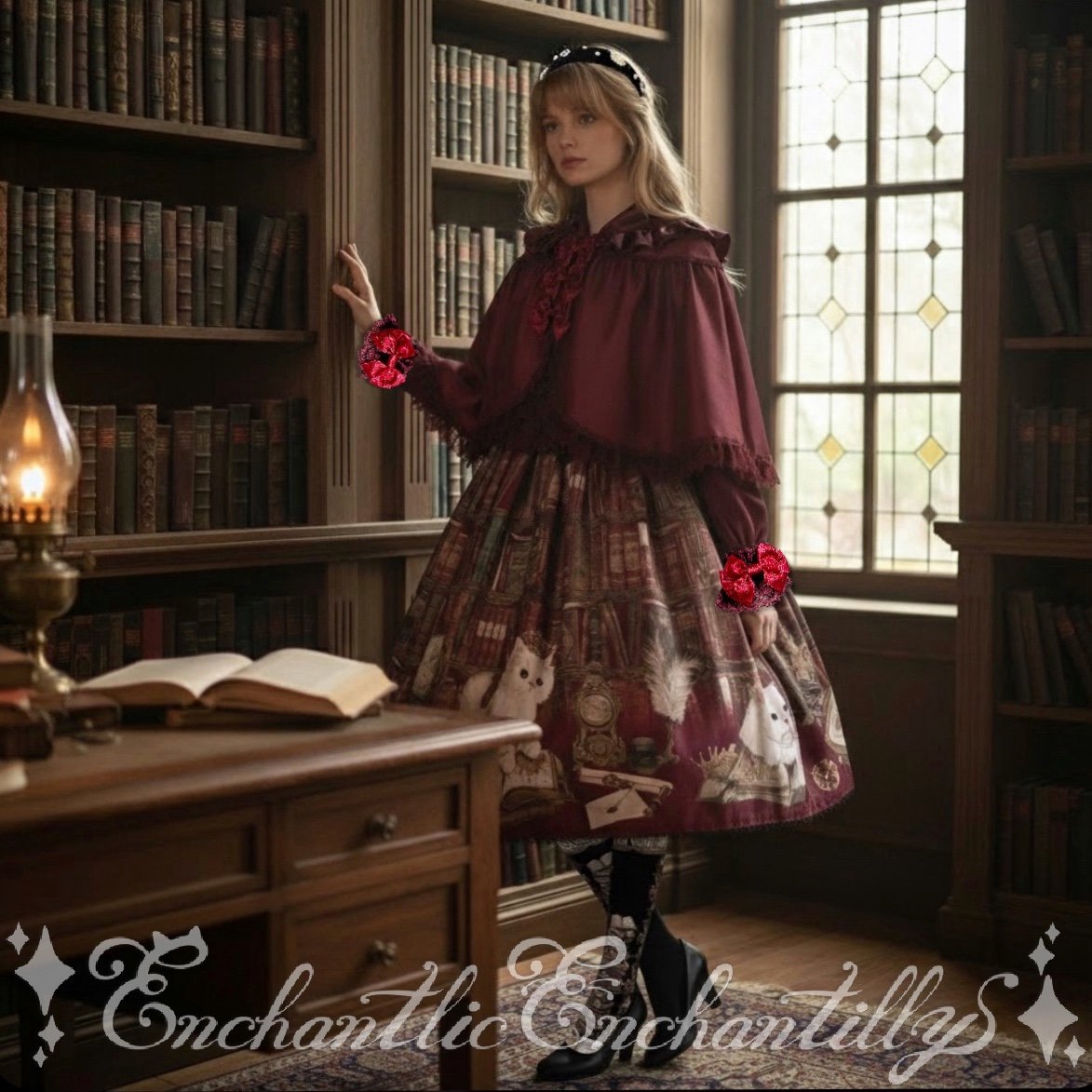 Queen Cat Secret Study Skirt