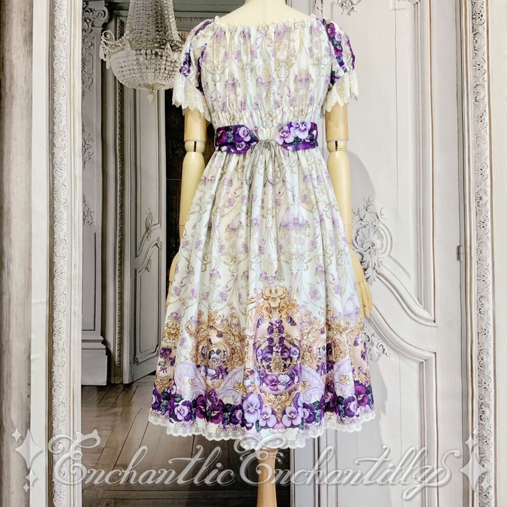 Violet Princess of Crown Dress