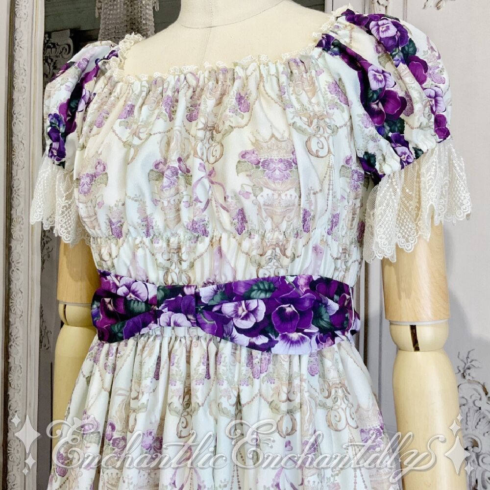 Violet Princess of Crown Dress