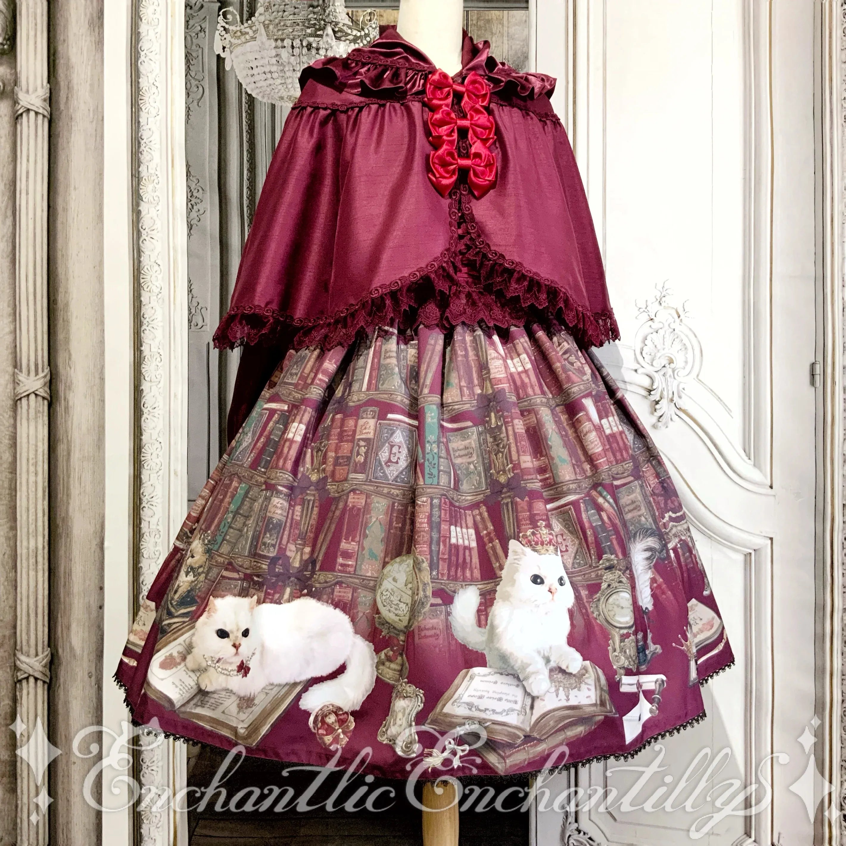 Queen Cat Secret Study Skirt