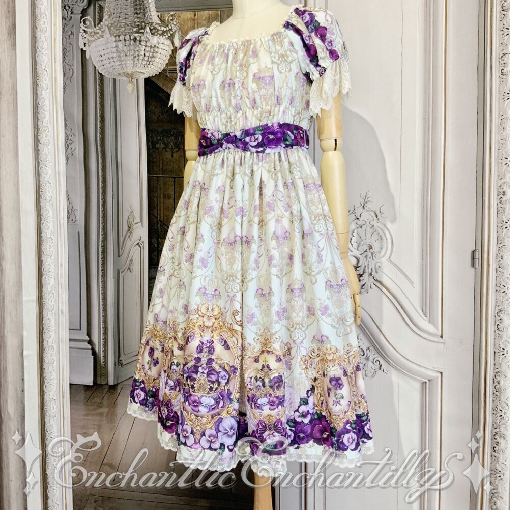 Violet Princess of Crown Dress