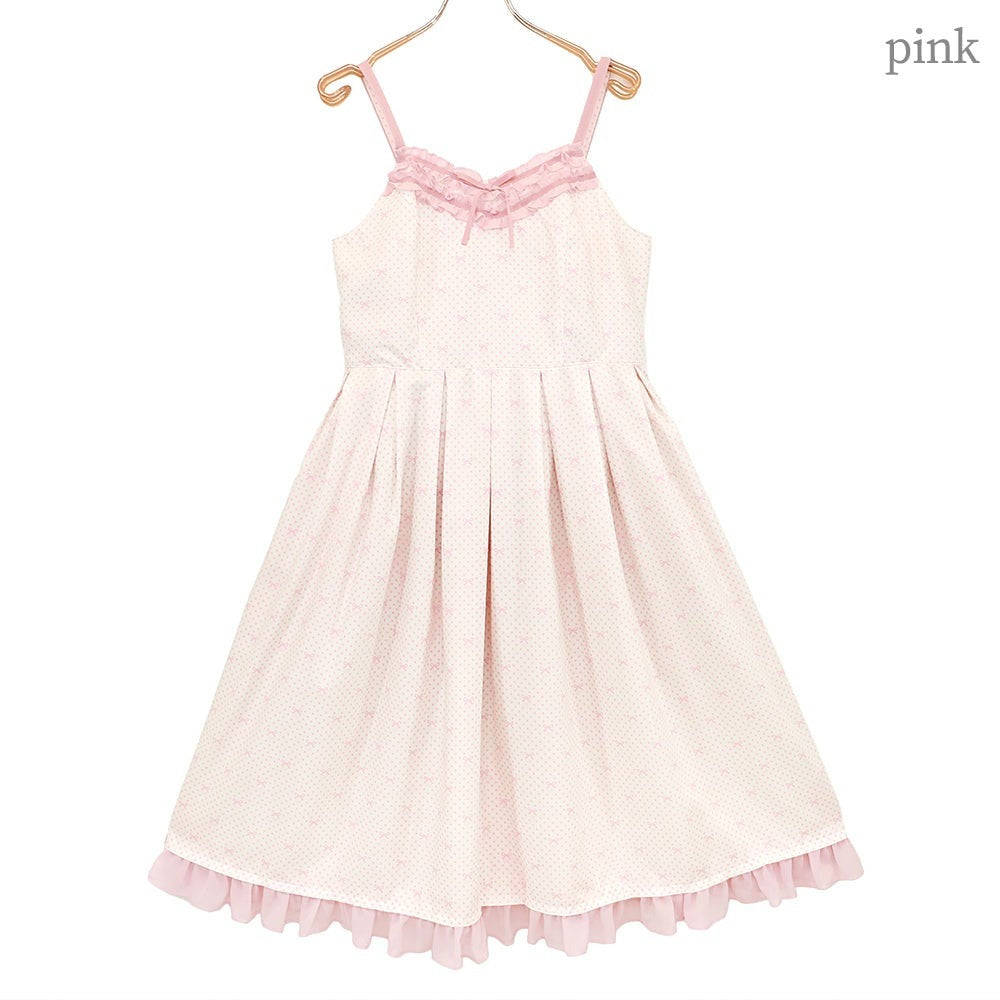 Little Dot Ribbon Jumperskirt