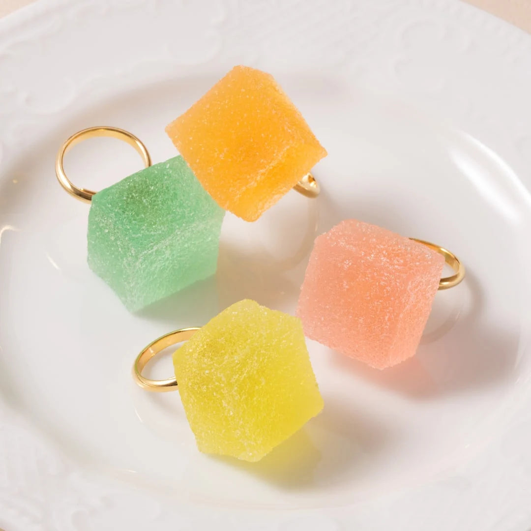 Strawberry Petit Pate de Fruit Ring