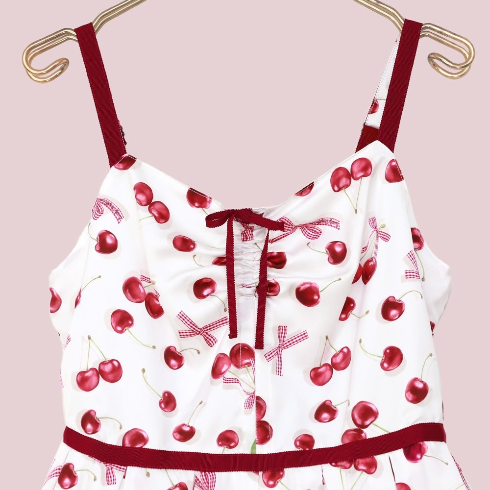 Shadow Cherry Camisole One Piece