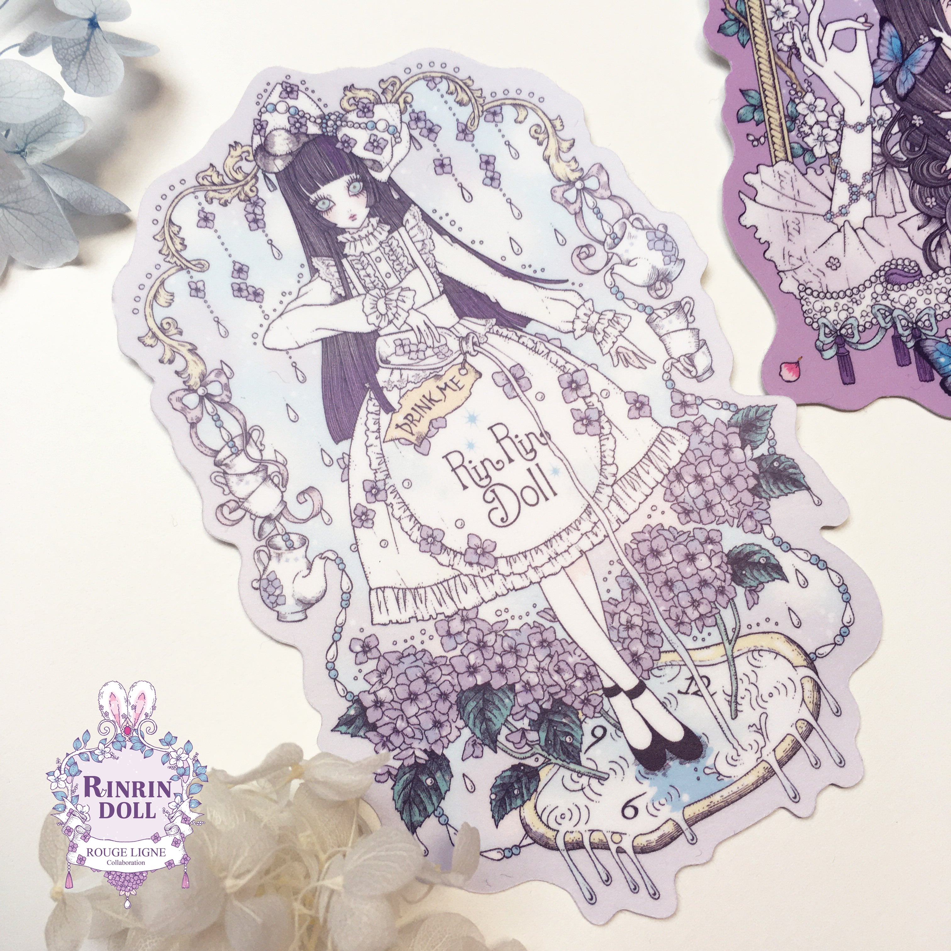 RinRin x Yoh's Monochrome World – Sticker