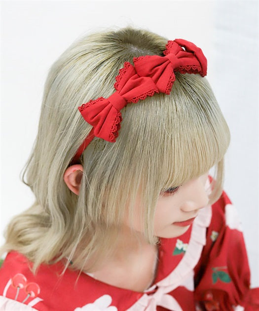 Triple Ribbon Headband
