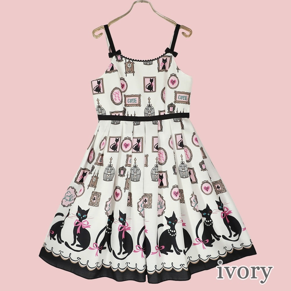 Velvet Cats Camisole Dress