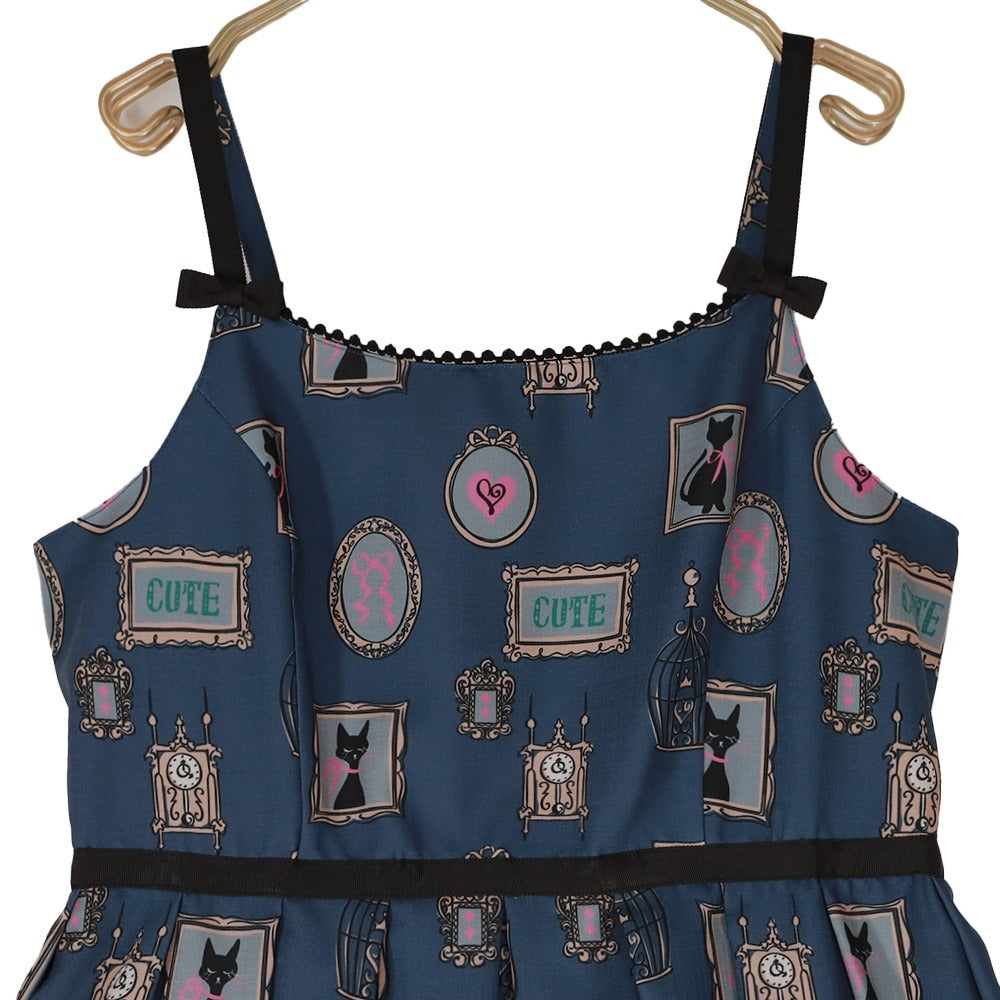Velvet Cats Camisole Dress