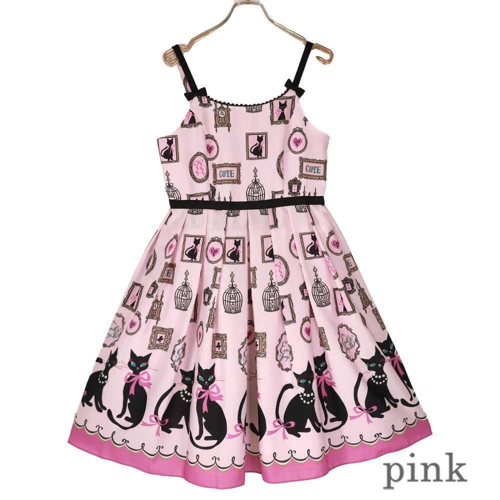 Velvet Cats Camisole Dress