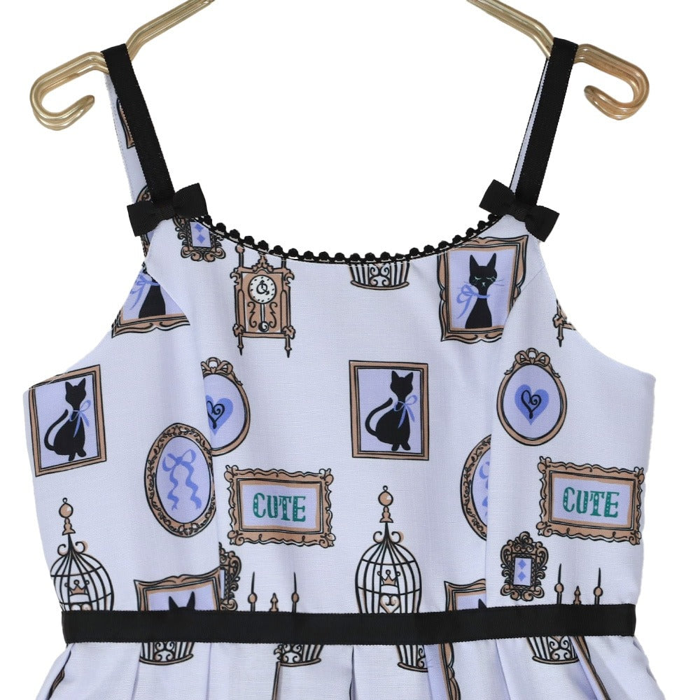 Velvet Cats Camisole Dress