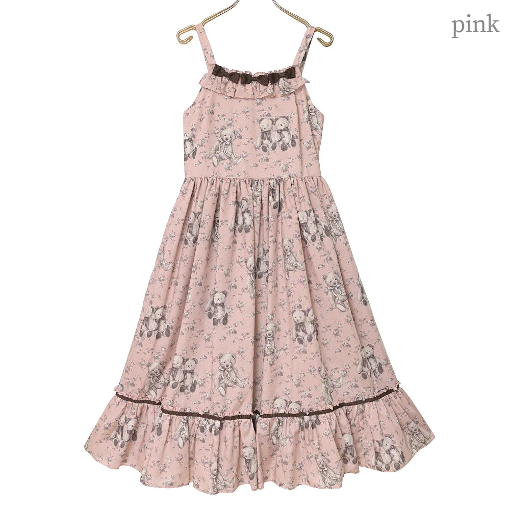 Vintage Bear Jumper Dress