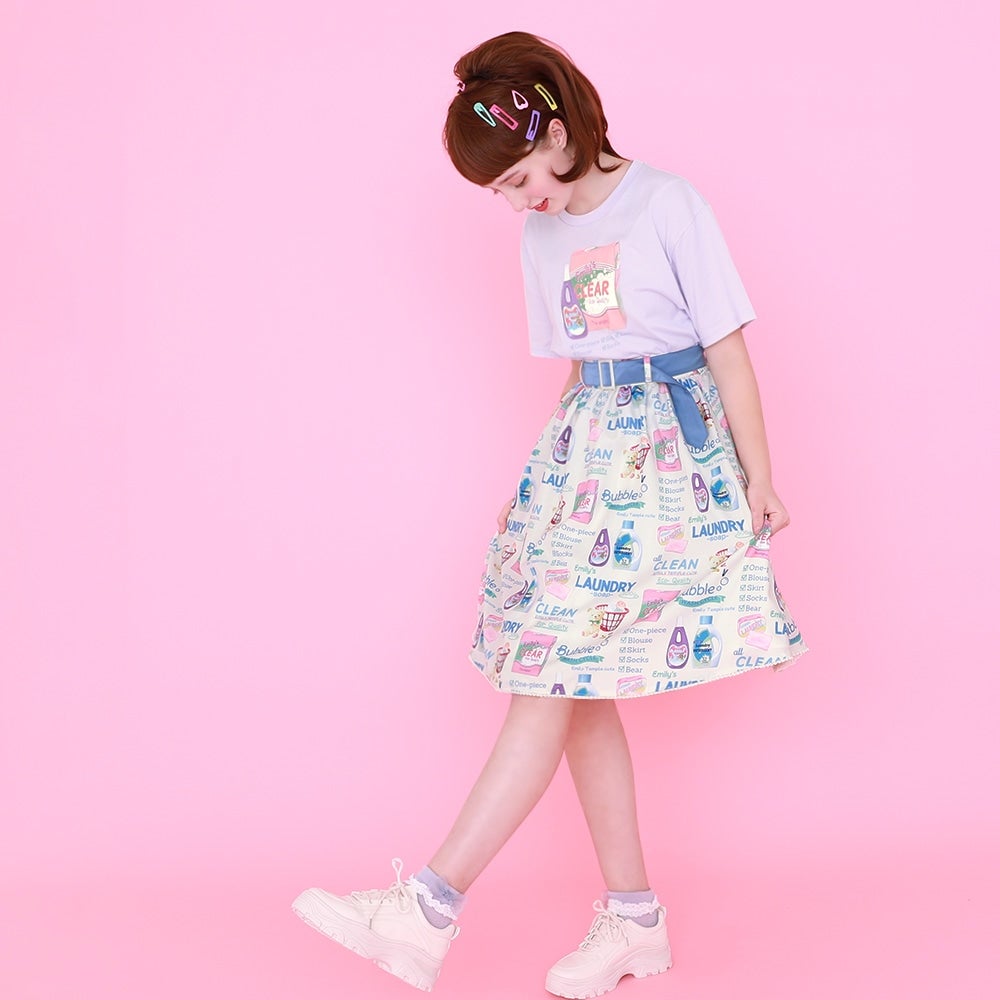 BUBBLE LAUNDRY T-shirt