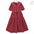 Little Dot Ribbon Frill Collar One Piece