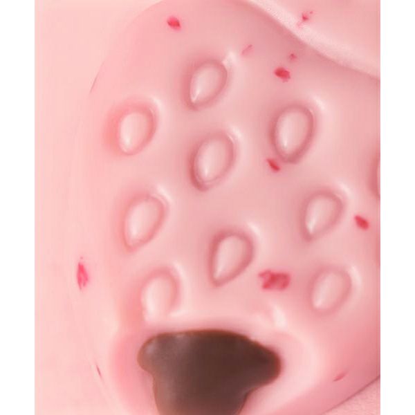 Strawberry Ganache Ribbon Bag Charm - Pink