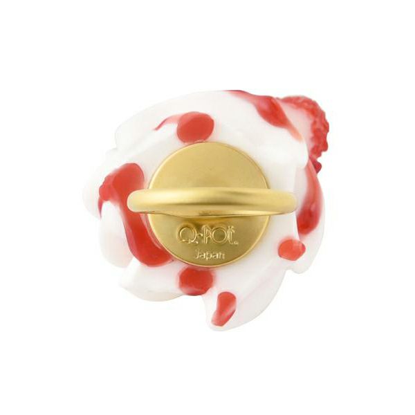 Fresh Cream with Strawberry Sauce Ring