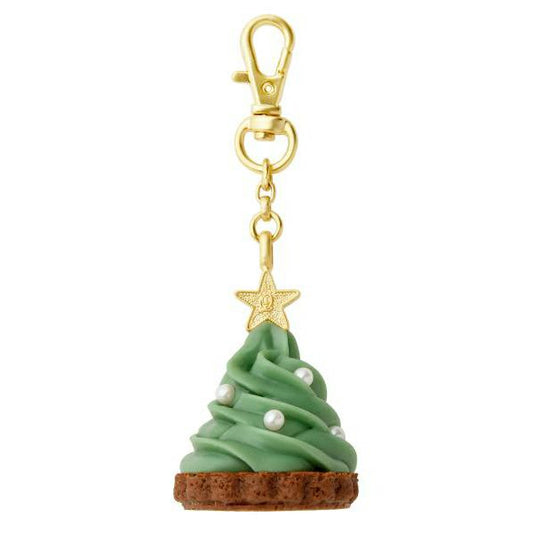 Christmas Tree Cupcake Bag Charm