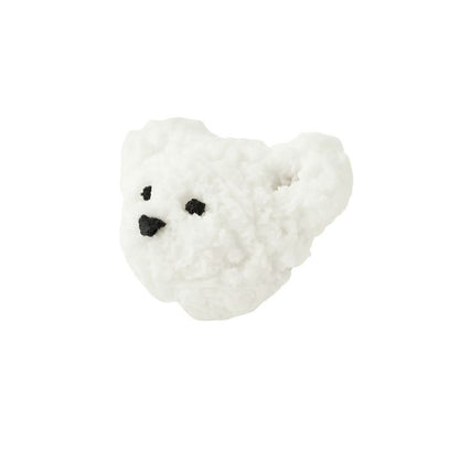 Polar Bear Face White Chocolate Cookie Piercing