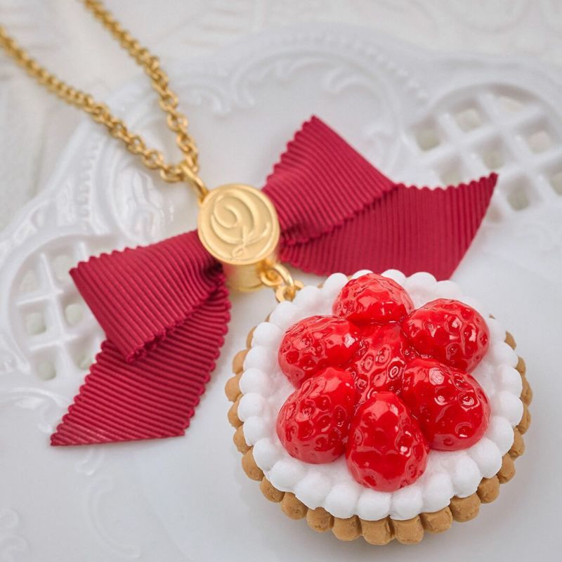 Strawberry Tart Necklace