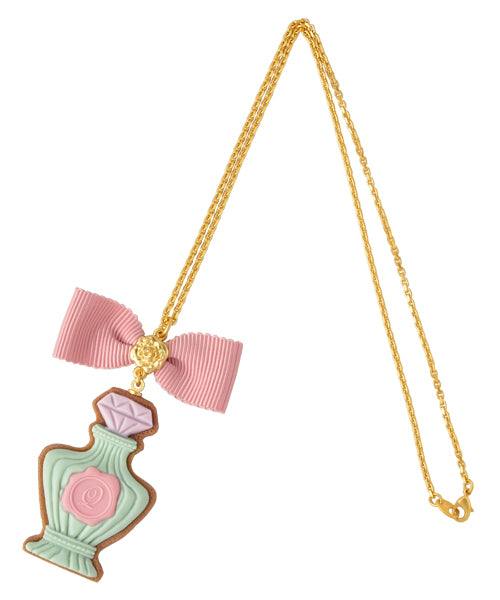[Q-pot. X Misako Aoki] Classic Rose Perfume Sugar Cookie Necklace - Mint