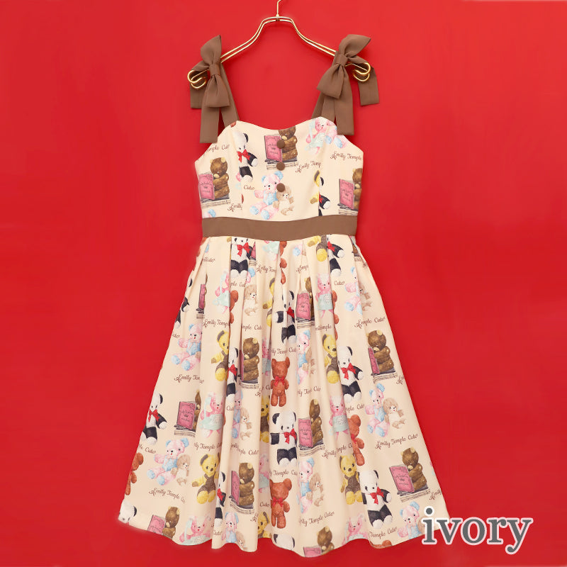 Fluffy Bears Camisole Dress