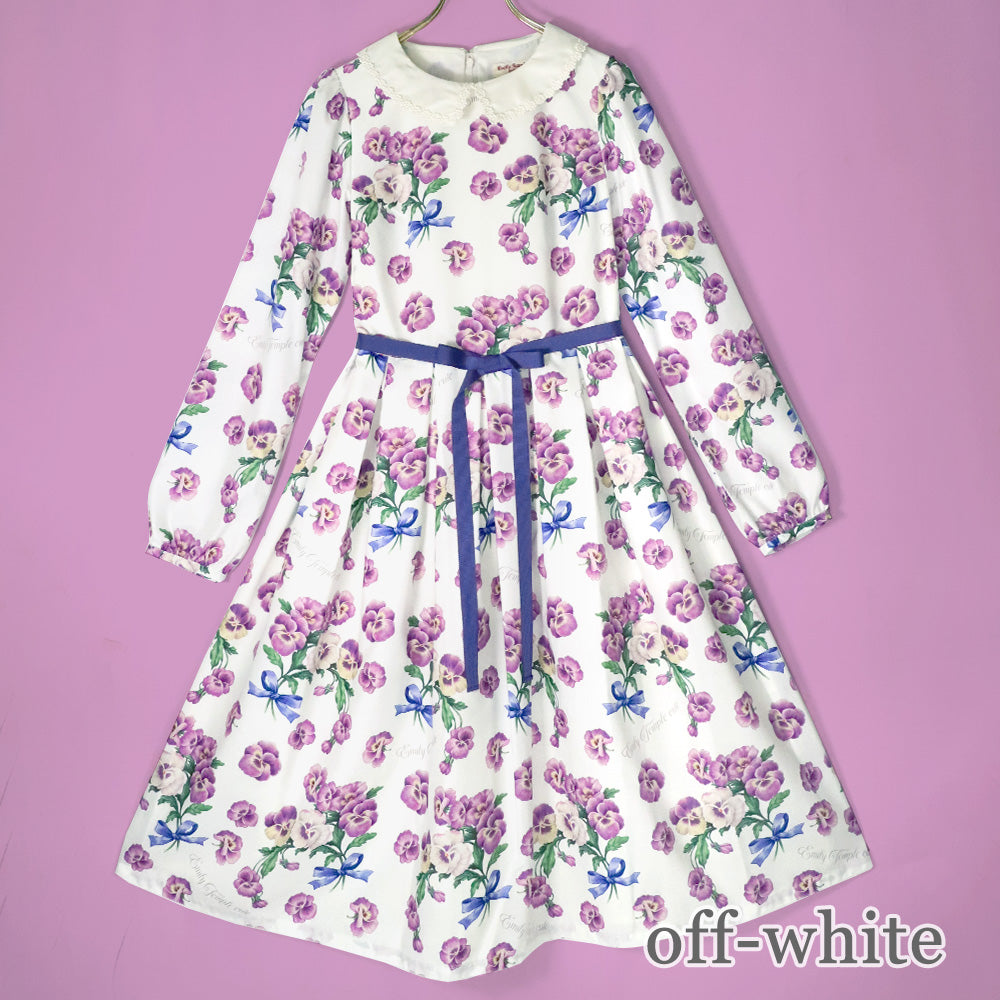 Pansy Ribbon Dress