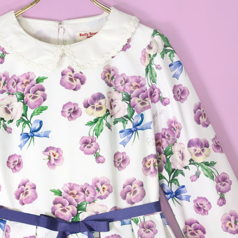 Pansy Ribbon Dress