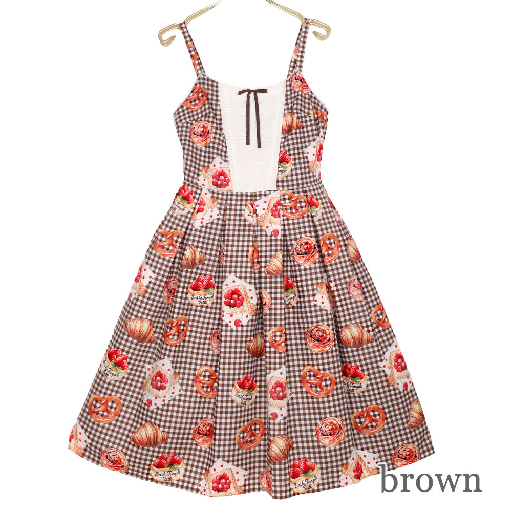Gingham Bakery Camisole Dress