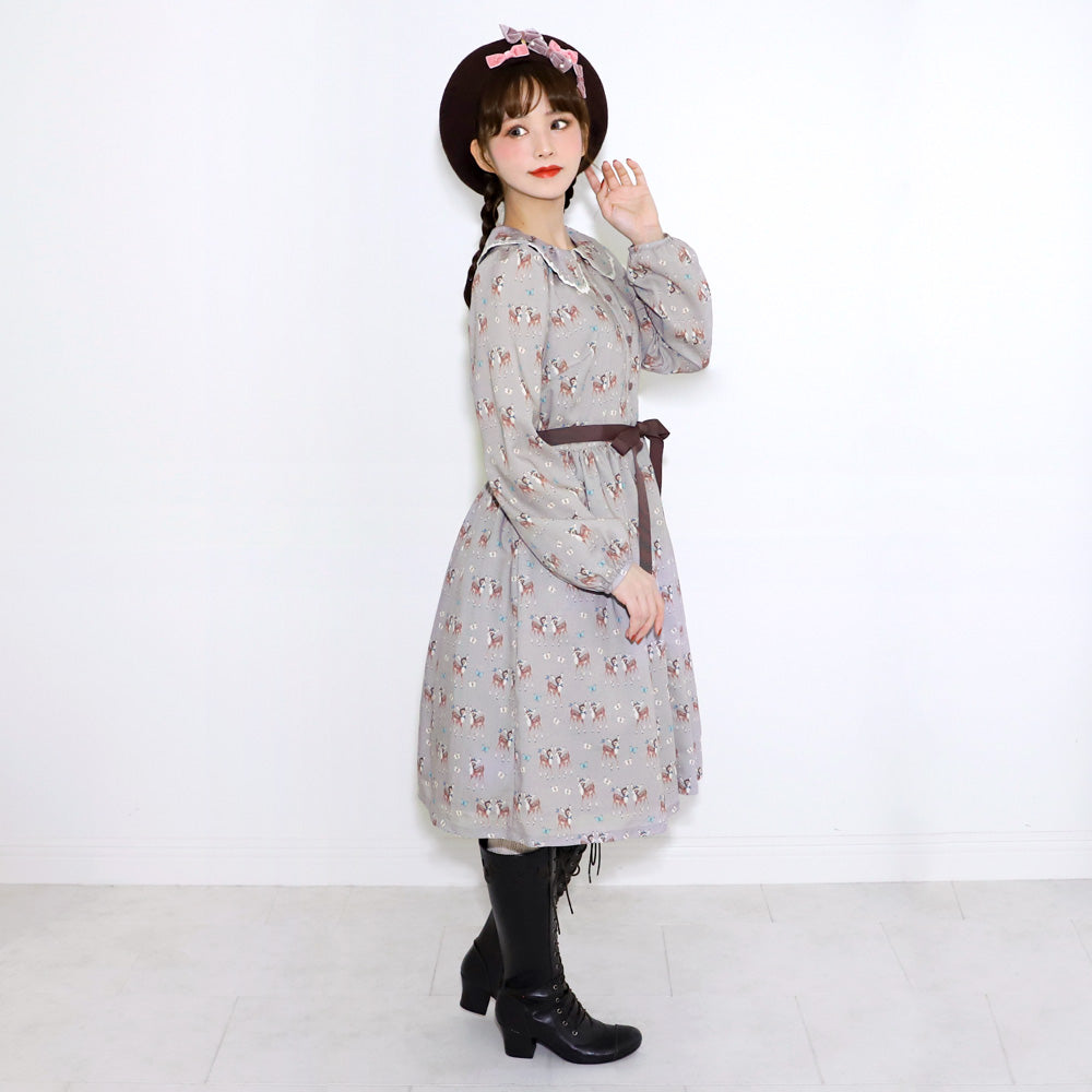 Small Deer Couple Dress