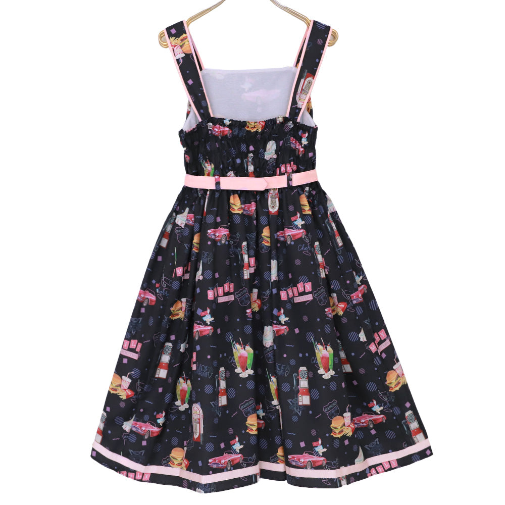 American Diner Sleeveless Dress