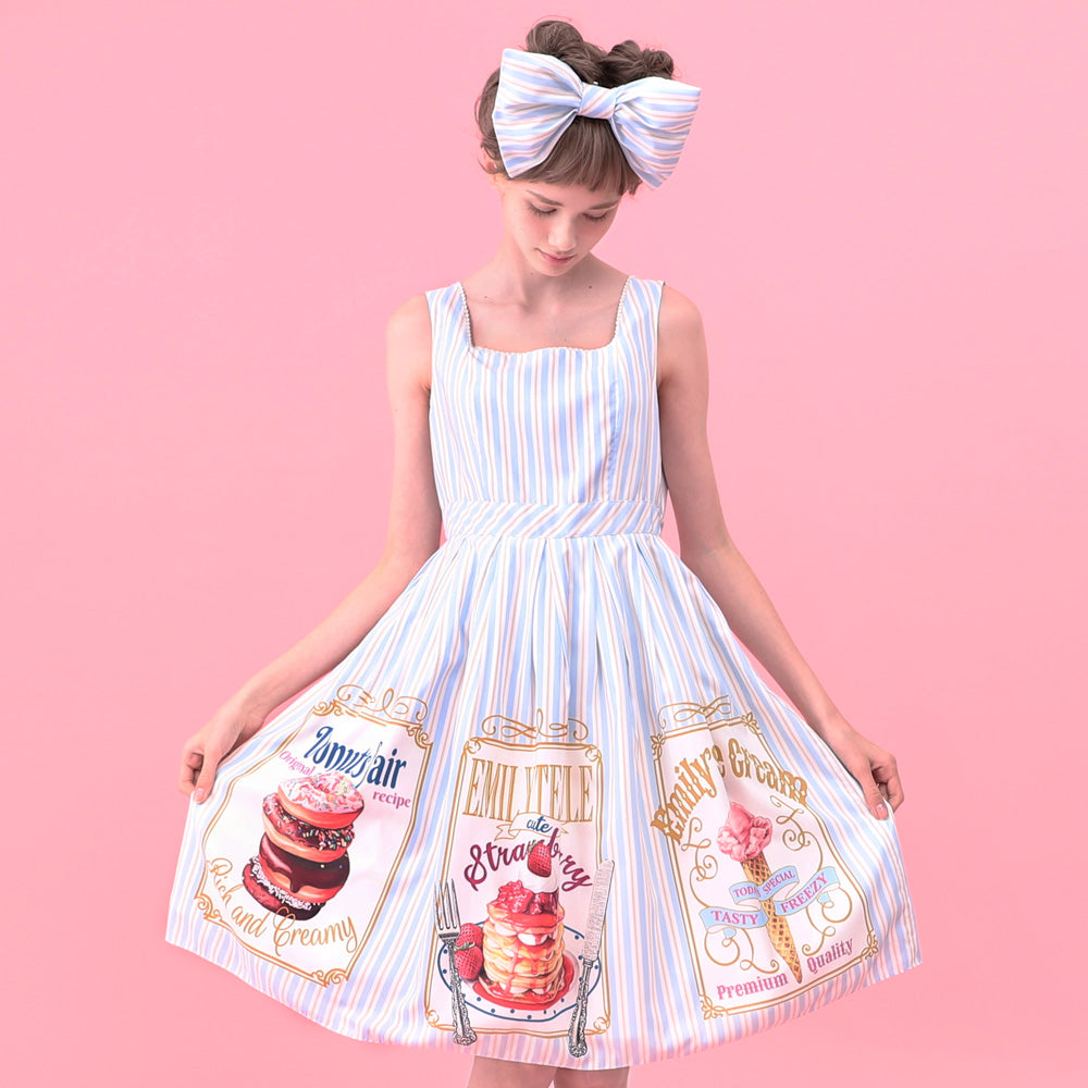 BIG MENU Sleeveless Dress