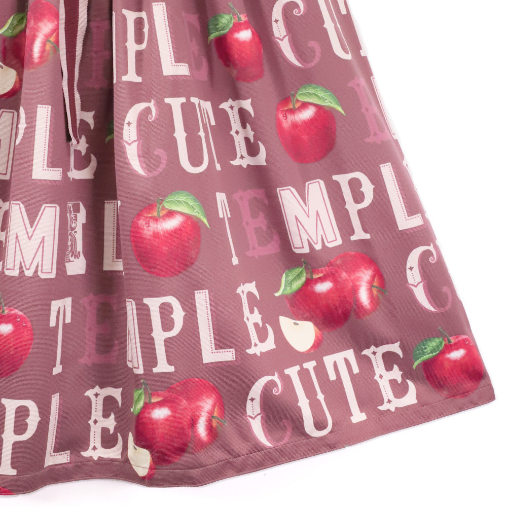 Alphabet Apple Sleeveless Dress