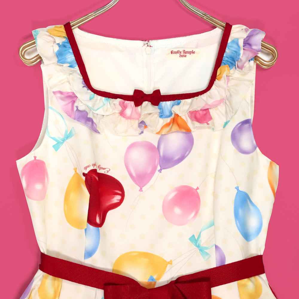 Balloon Sleeveless Dress