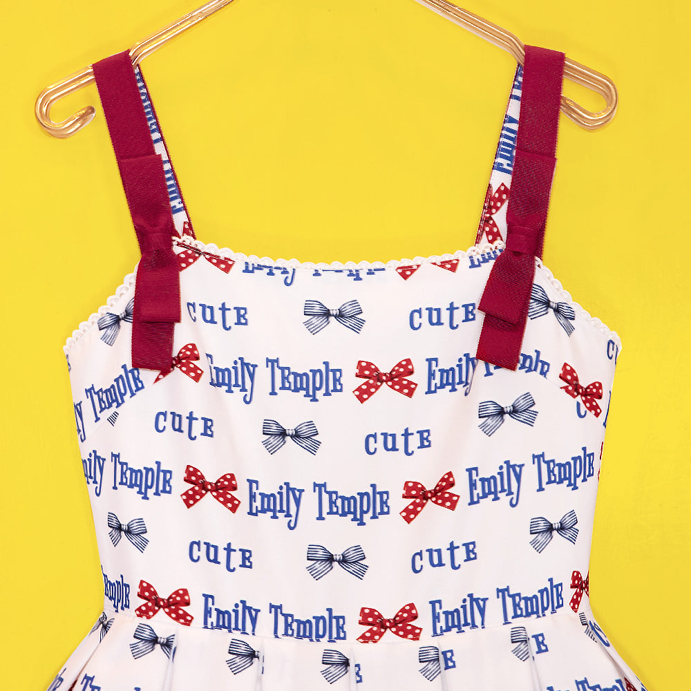 Triple Ribbon Camisole Dress