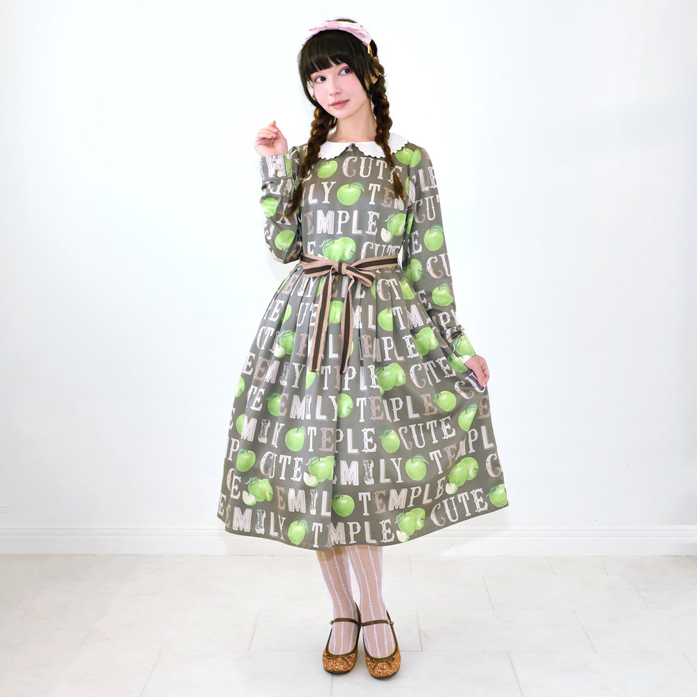 Alphabet Apple Dress