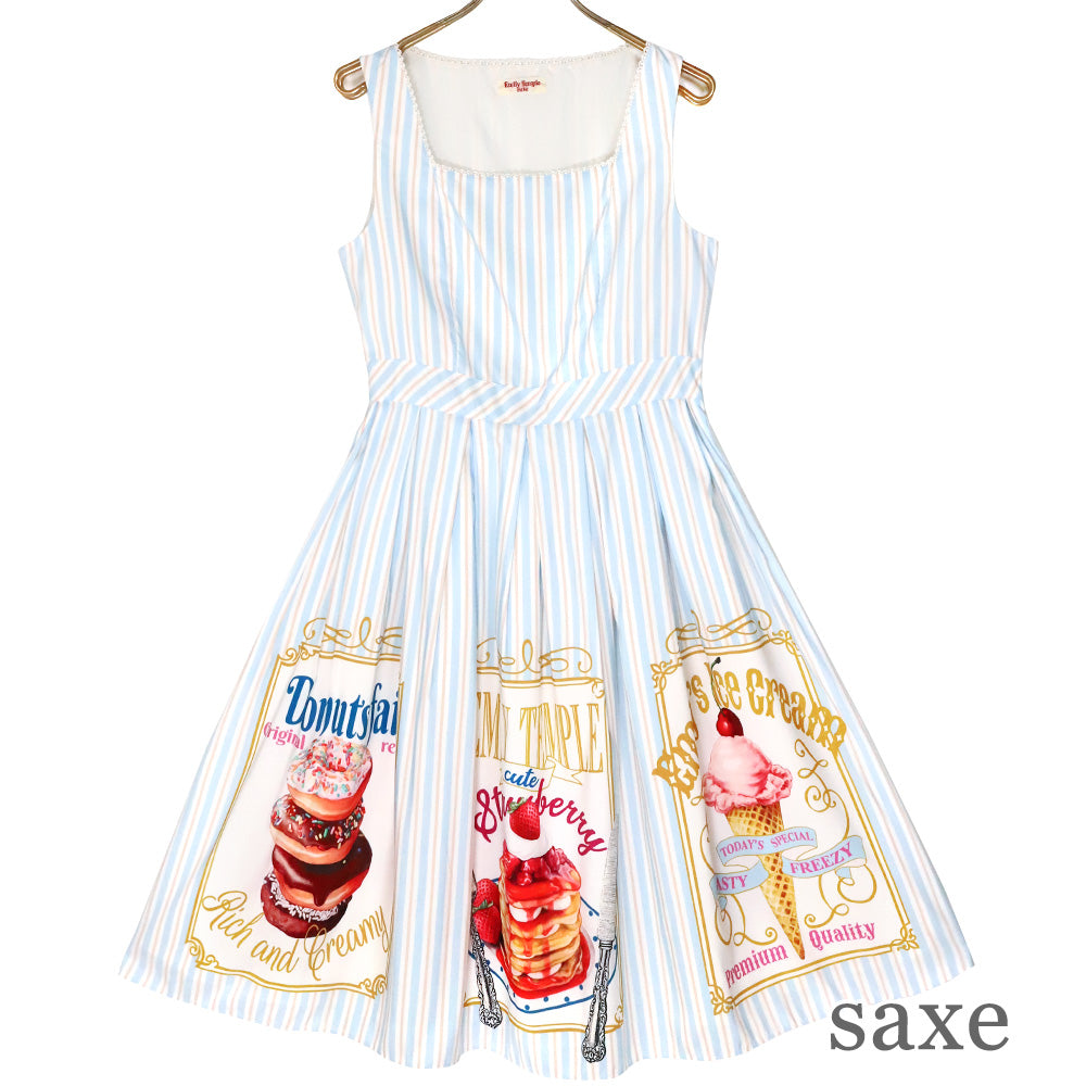 BIG MENU Sleeveless Dress