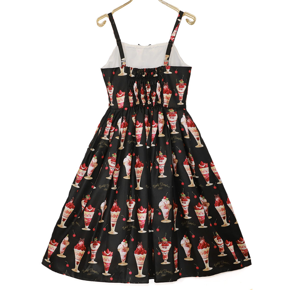 Berry Cherry Parfait Camisole Dress