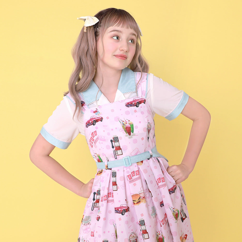 American Diner Sleeveless Dress