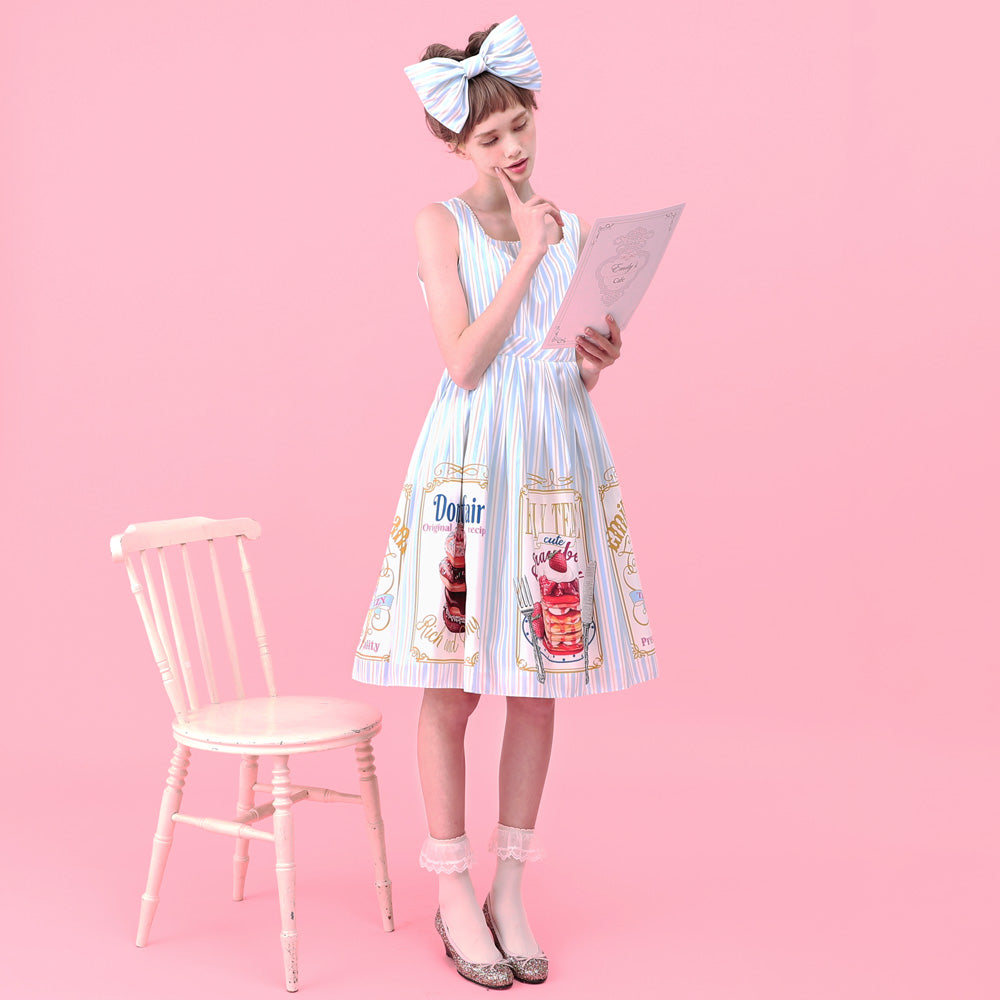 BIG MENU Sleeveless Dress