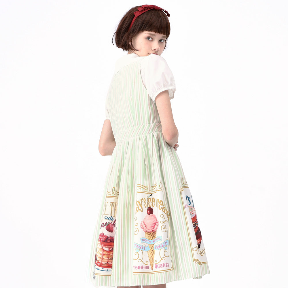 BIG MENU Sleeveless Dress