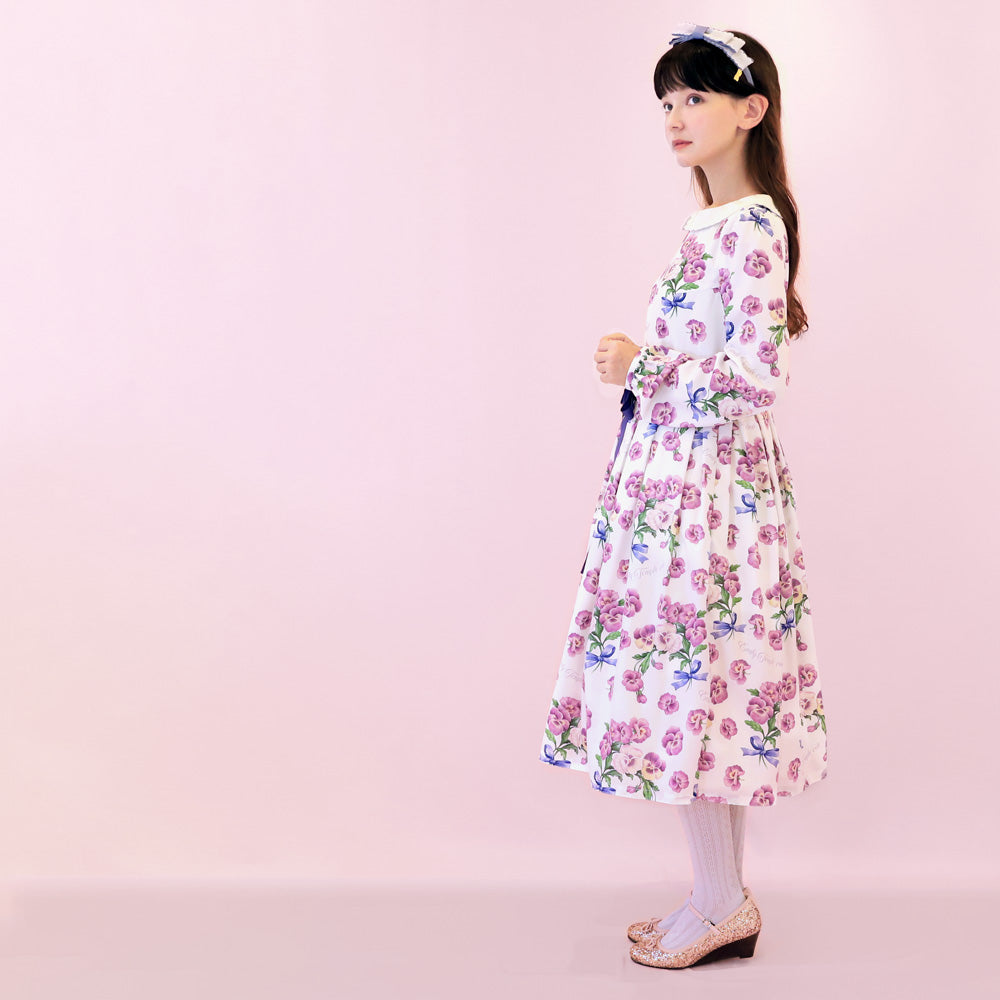 Pansy Ribbon Dress