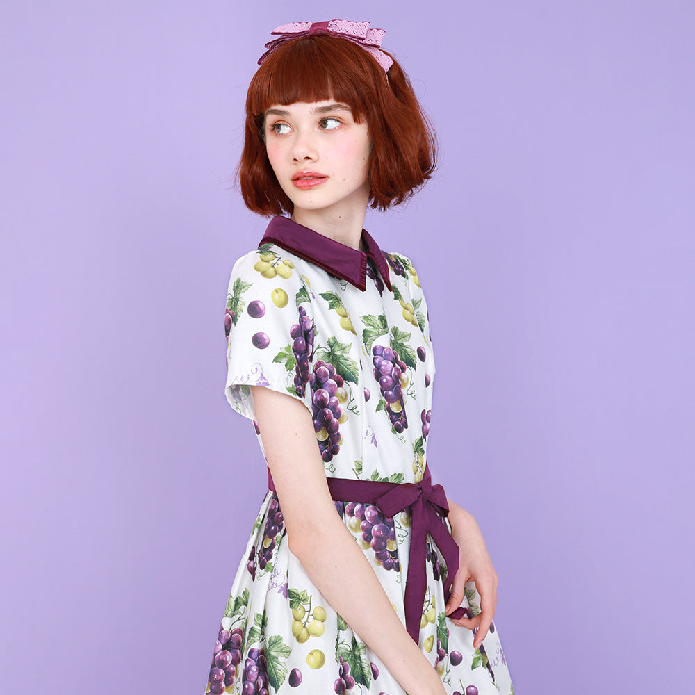 Lady Grapes Dress One Piece