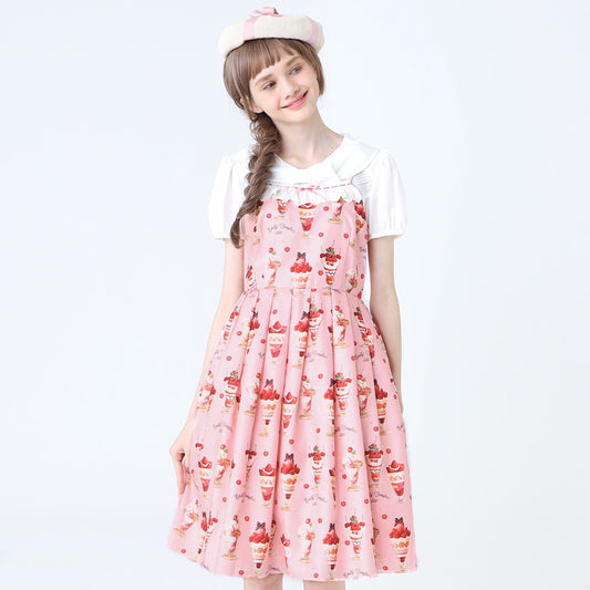 Berry Cherry Parfait Camisole Dress