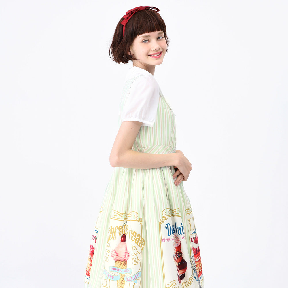 BIG MENU Sleeveless Dress