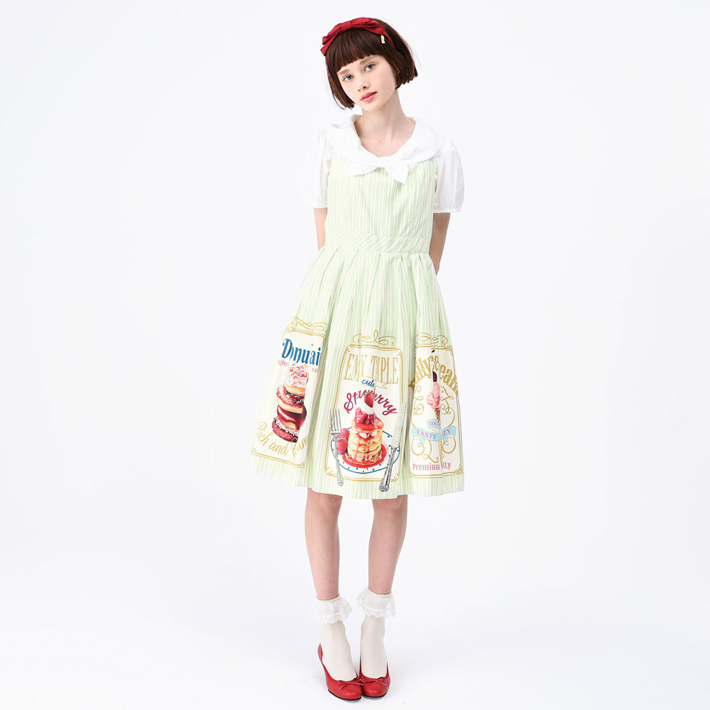 BIG MENU Sleeveless Dress